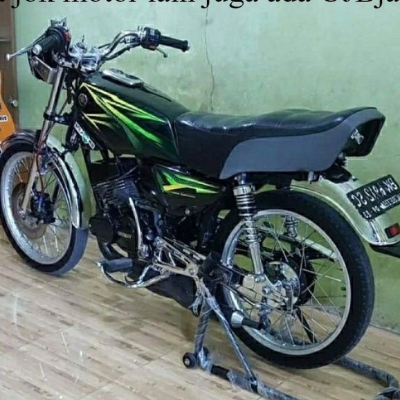 Kulit Jok Motor  RX King Standar / Bahan Ori Sarung Jok Motor  RX King A7