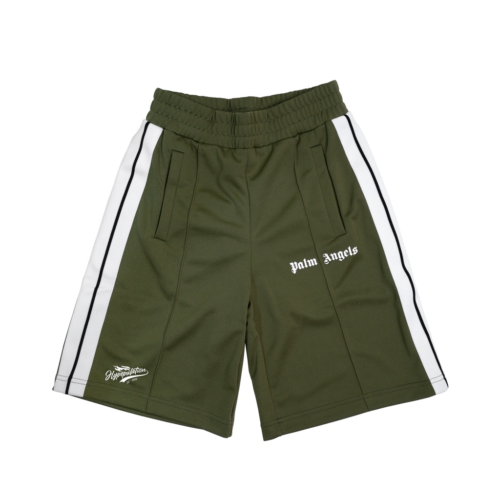 Palm Angels Classic Green Track Shorts ORIGINAL