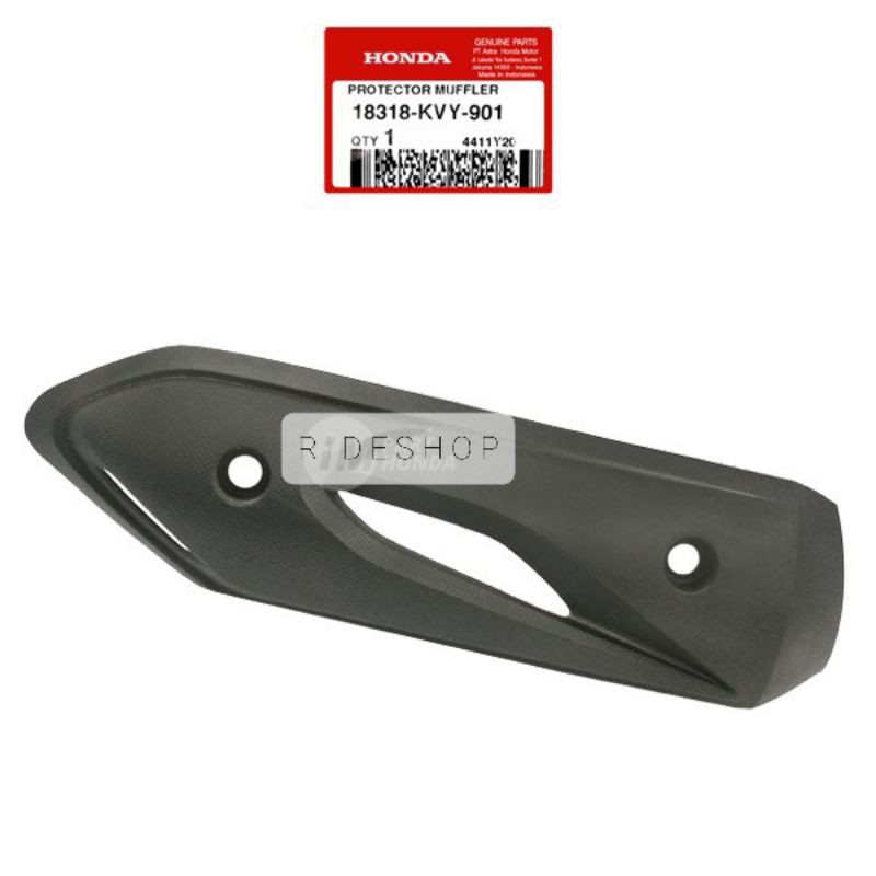 Cover Tameng Tutup Knalpot BEAT KARBU Ori AHM