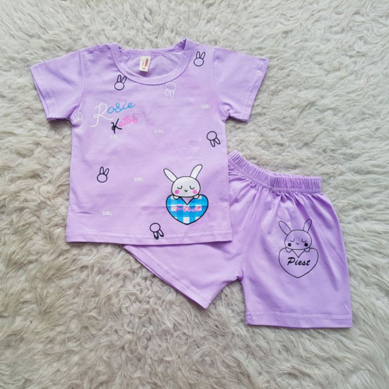 baju bayi bunny casual