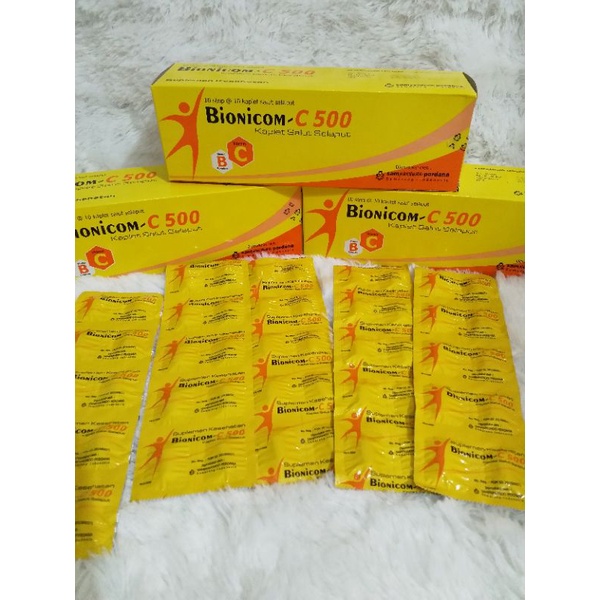 Bionicom C 500 vitamin C 500 mg