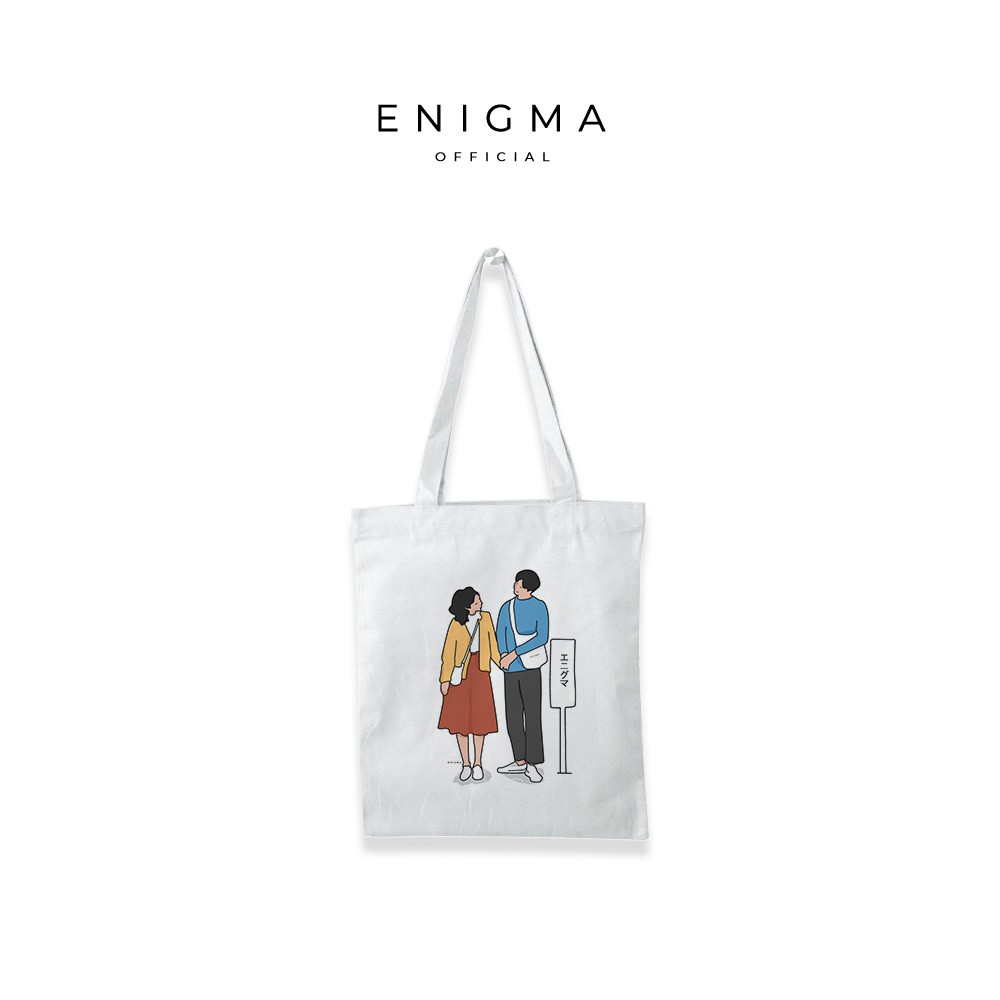 SALE TOTEBAG KANVAS ORIGINAL ENIGMA TOTEBAG KANVAS COLLECTION 022