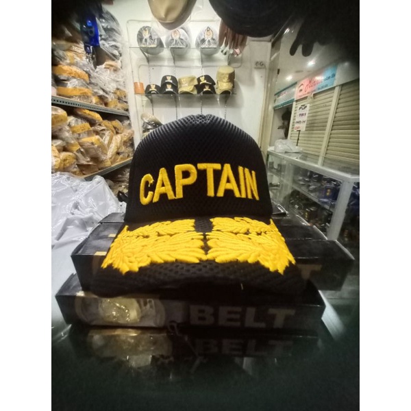 TOPI CAPTAIN JARING