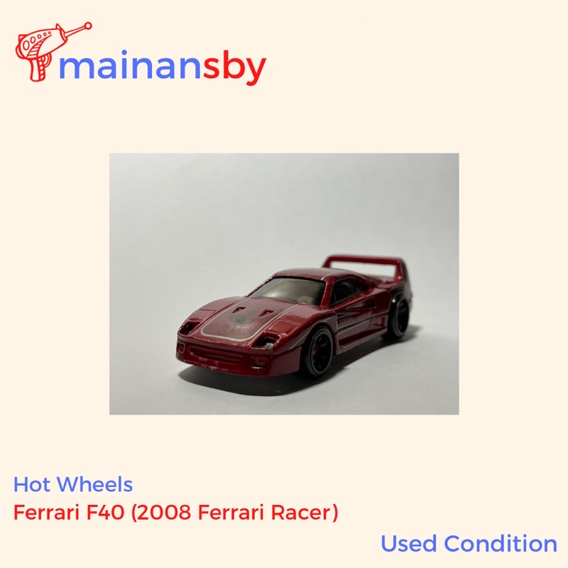 Hot Wheels Ferrari F40 (2008 Ferrari Racer)