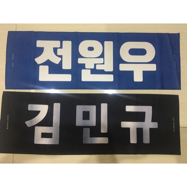 MINGYU AND WONWOO SLOGAN KIT