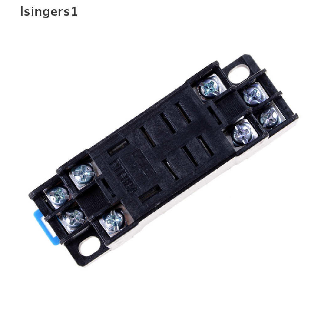 (lsingers1) Ly2nj HH62P Coil Power Relay 10A AC220V 8 Pin 2 Open 2 Dengan Socket Base