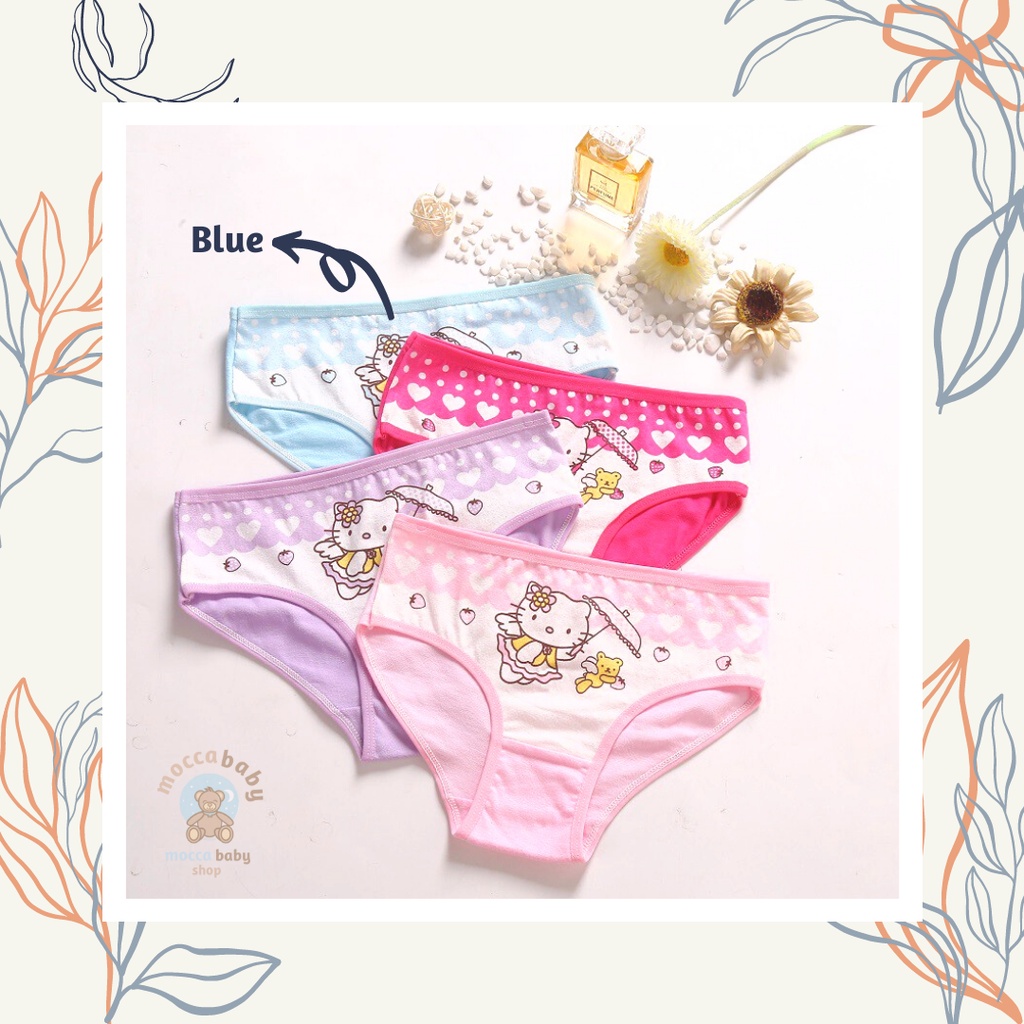 MBSS - XING DAILY CD HK UMBRELLA STG celana dalam anak perempuan bahan katun halus 2-12 Tahun