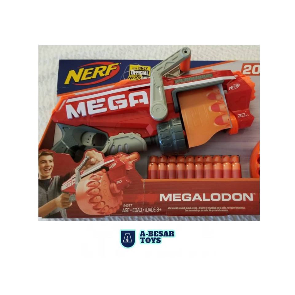 nerf MEGALODON mega
