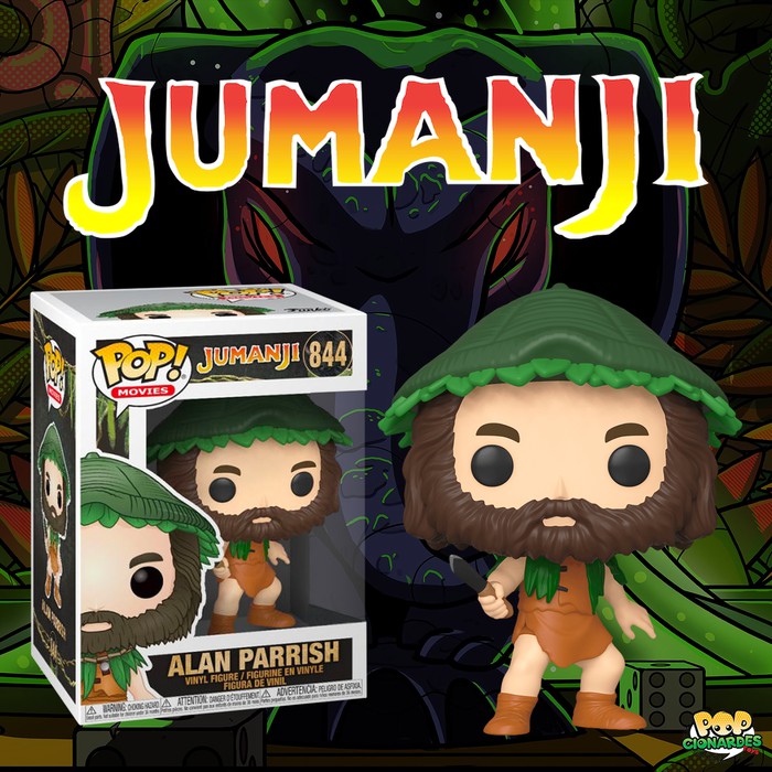 Funko POP Movies - Jumanji 1995 - Alan Parrish with Knife Exclusive