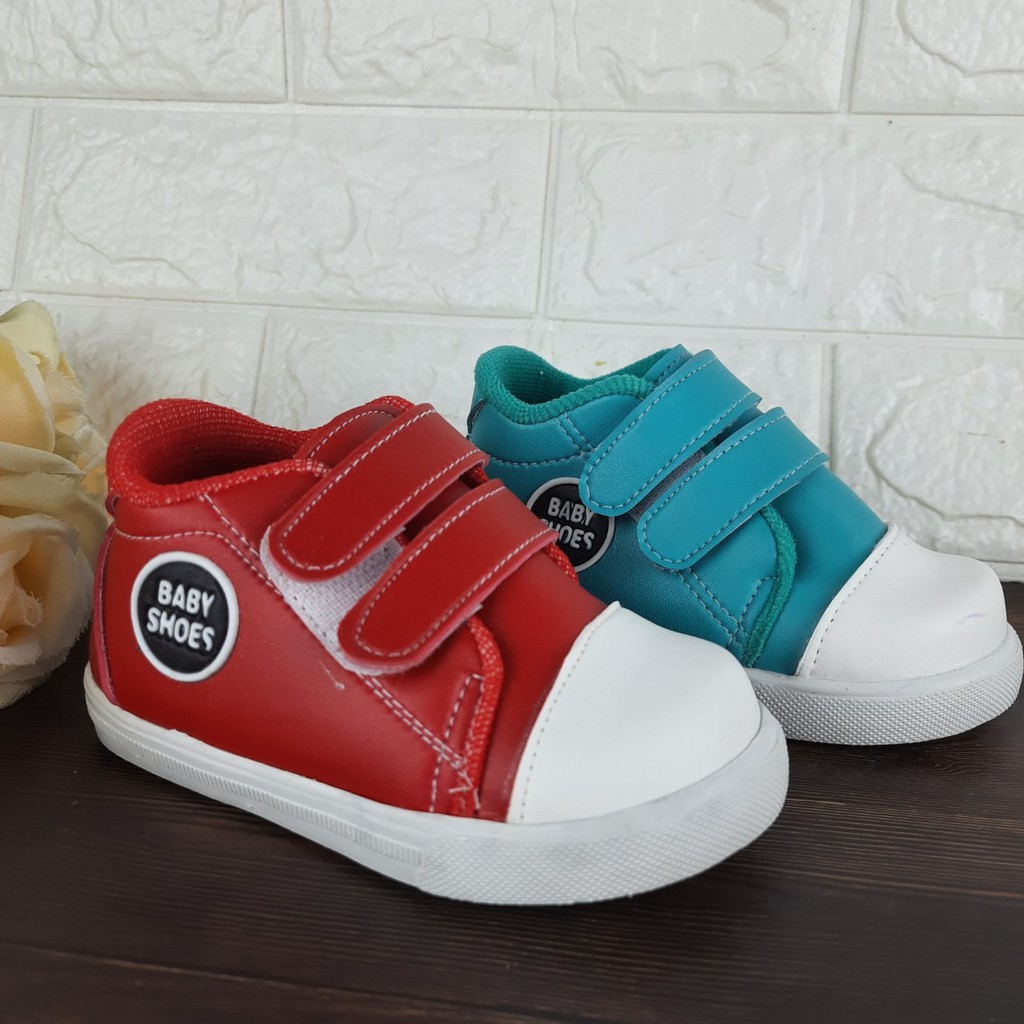 [TAMAN SEPATUKU] SEPATU TRENDY MURAH SNEAKER KARTUN BABY SHOES ANAK USIA 1 2 3 TAHUN FAX08