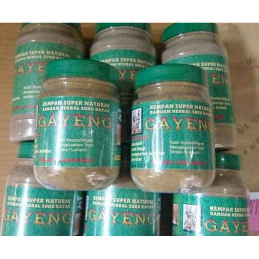 Joss Ramuan Terapi Es Gayeng Ramuan Herbal Suku Dayak Ukuran Kecil Ampuh