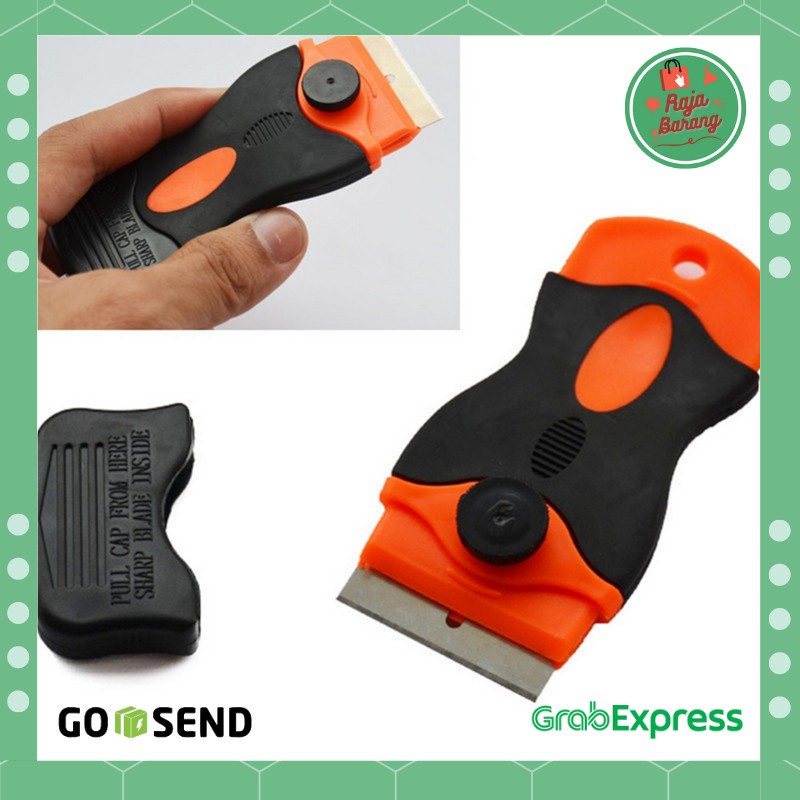 

Pisau Pengupas Stiker Serbaguna Scraper Knife for Car Sticker