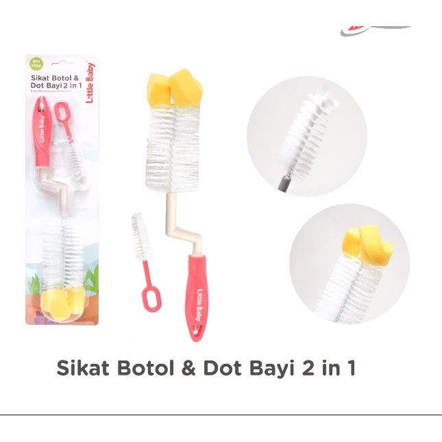 Little Baby SIKAT BOTOL &amp; DOT BAYI 2 in 1