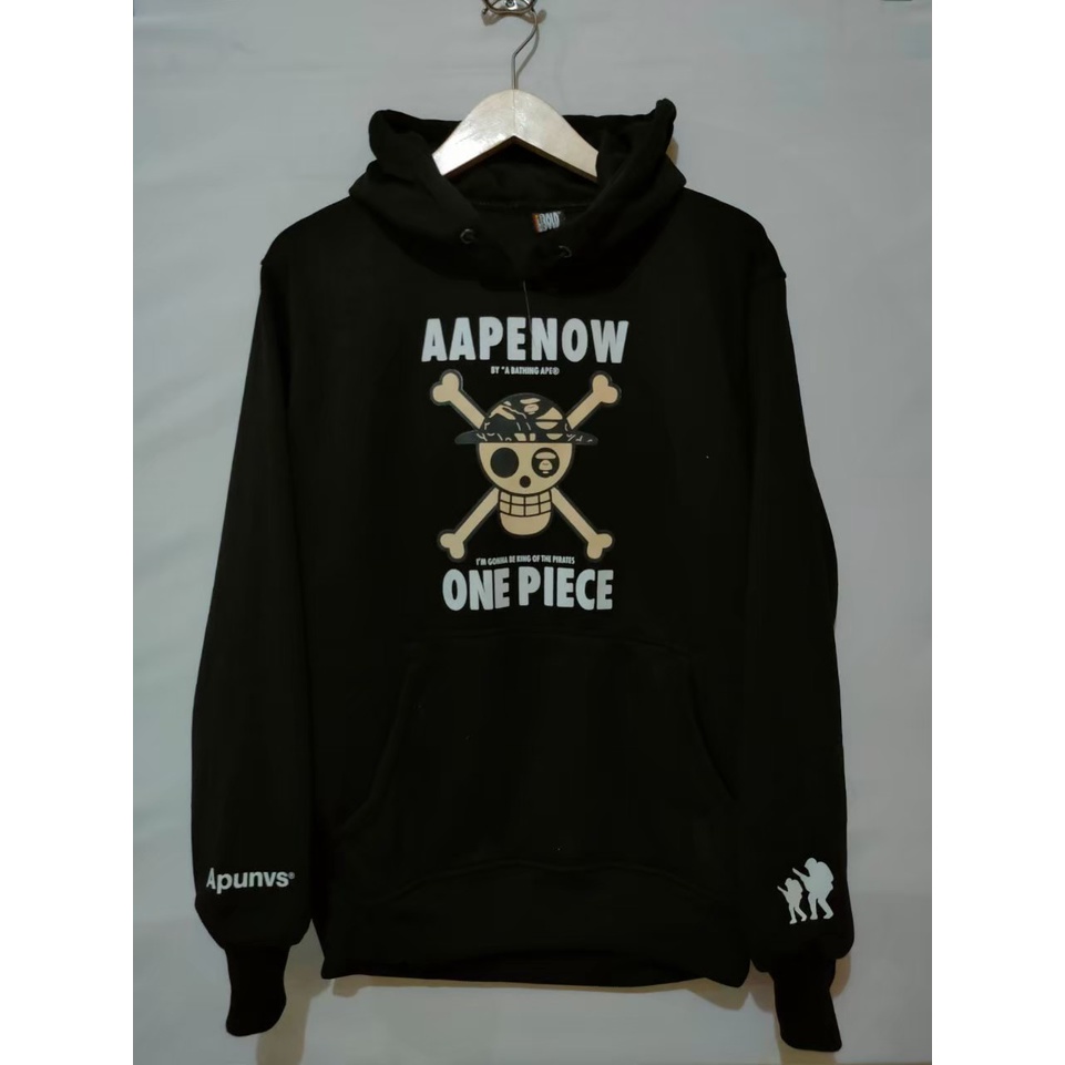 ONE PIECE AAPE BAPE BATHING APE Jaket Hoodie Sweater