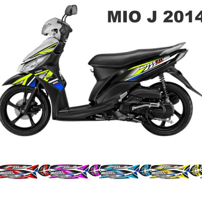 (Bisa COD) Stiker striping yamaha mio j sticker miojlis body motor mio j mio gt sticker decal Thaila