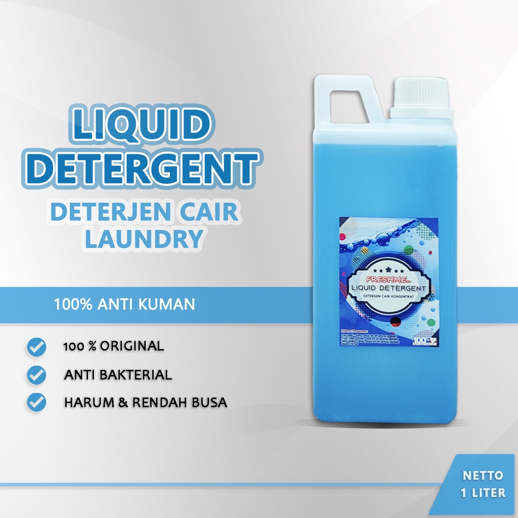 Jual [COD] Detergen Laundry Premium Murah Rendah Busa Detergen cair