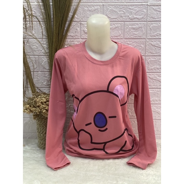 Kaos Lengan Panjang Wanita Gambar Murah