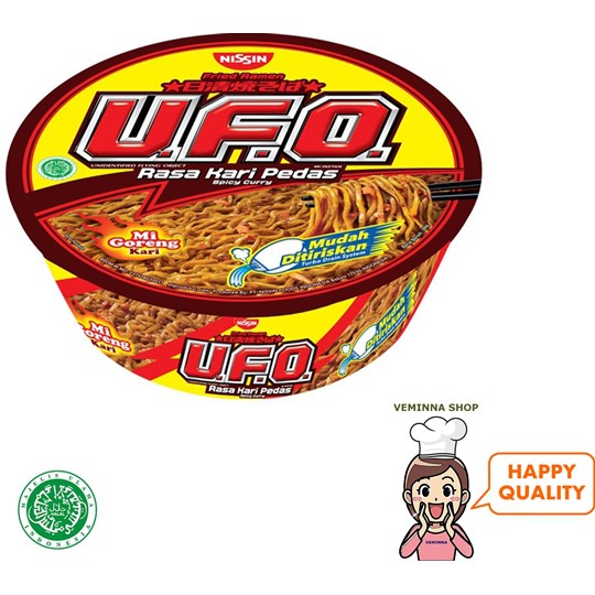

Nissin UFO Kari Pedas 88 Gram/Mie Goreng Jepang