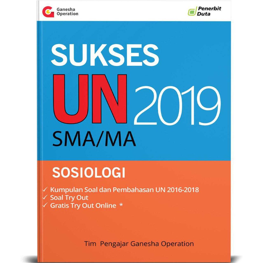 Buku Kumpulan Soal Un Sosiologi Sma 2019 Shopee Indonesia