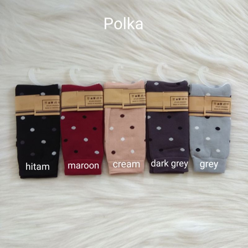 Termurah Kaos Kaki B n A Socks Bisa Pilih Warna Kaos Kaki Muslimah Telapak Hitam-2