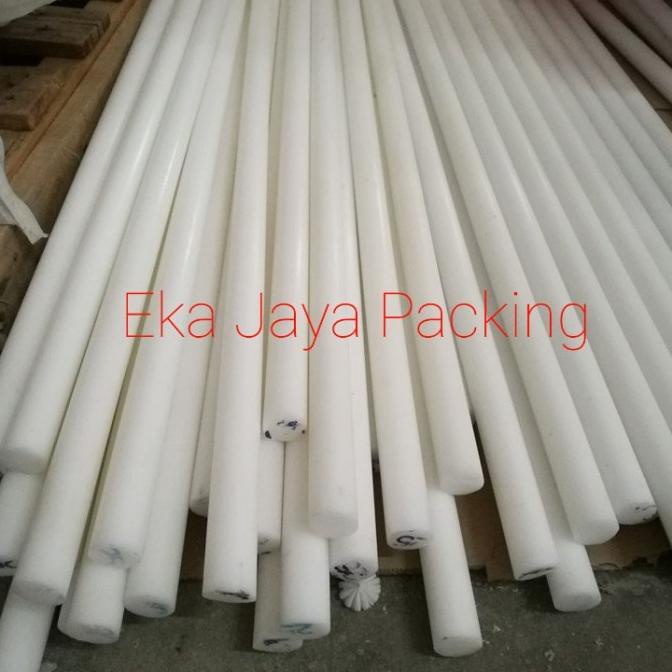 

Nylon PE Batangan 65mm ( PolyEthylene Rod / HDPE AS )