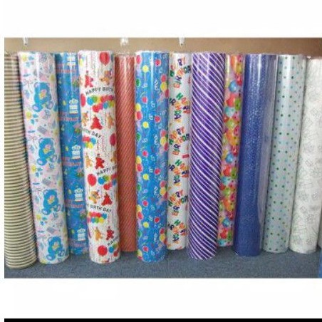 

kertas kado warna random