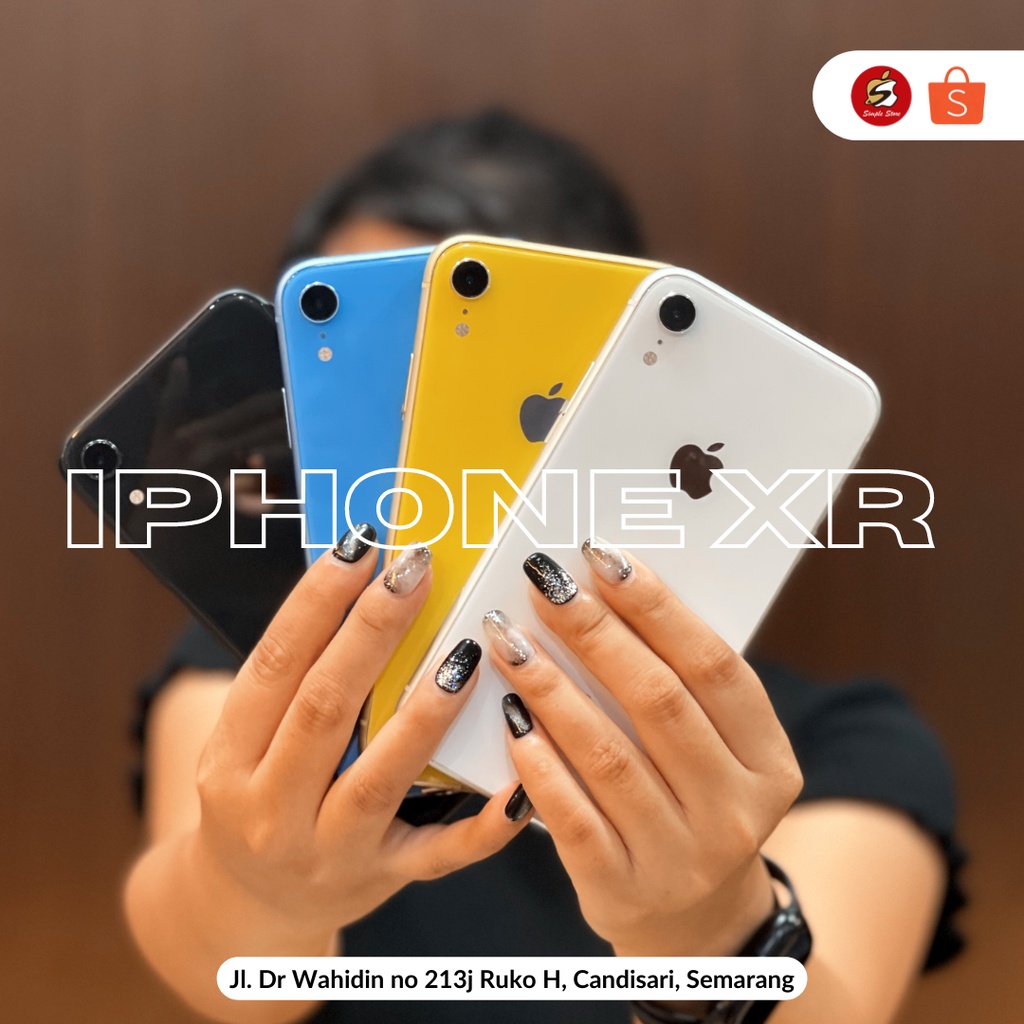 iPHONE XR 64GB SECOND INTERNATIONAL FULLSET BERGARANSI-2