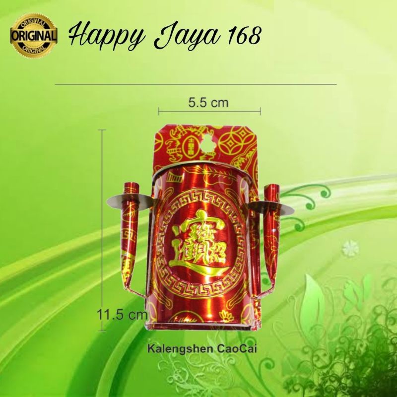 Tempat Hio Dupa Kaleng Shen Thikong Tembok Pintu Cao Cai Import
