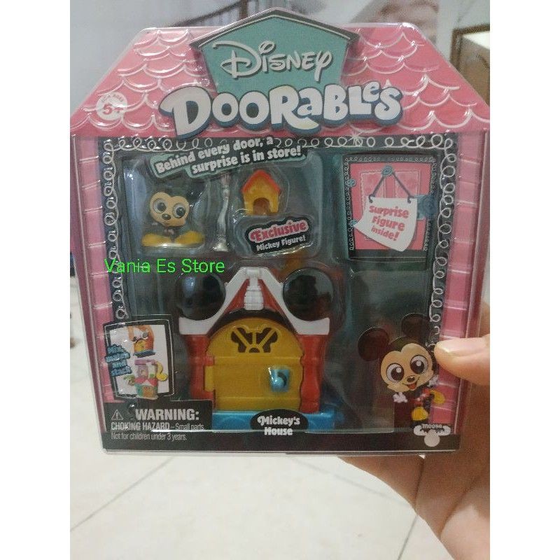 Ori Mainan Anak Disney Doorables Disdoor S2 Mini Playset