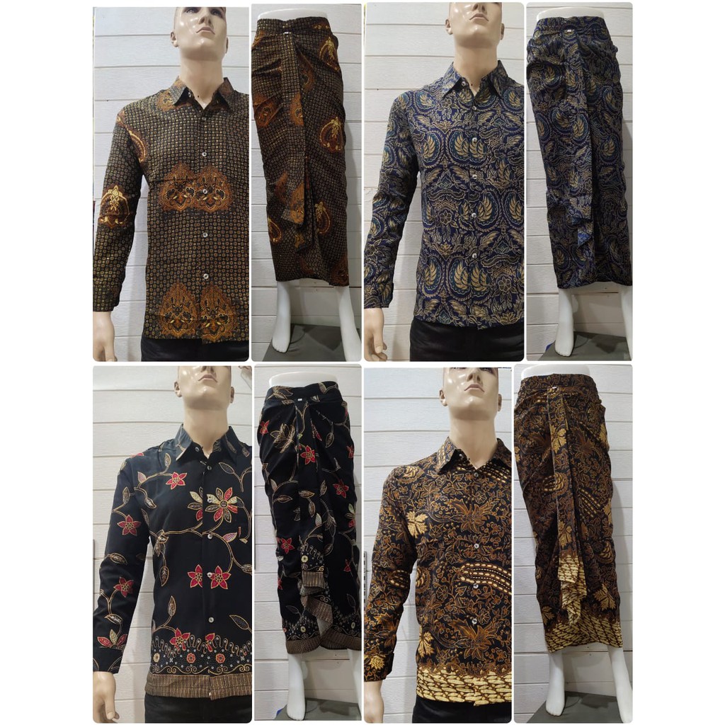 COUPLE KEBAYA KEMEJA ROK BATIK