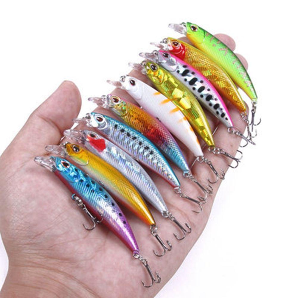Umpan Ikan Kecil Tenggelam TOP Desain Jepang Crankbaits Striped bass Minnow Lures