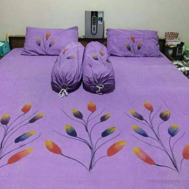 [BISA COD ] PREMIUM SPREI LUKIS KHAS BALI ASLI HANDMADE ADEM DAN BAGUS