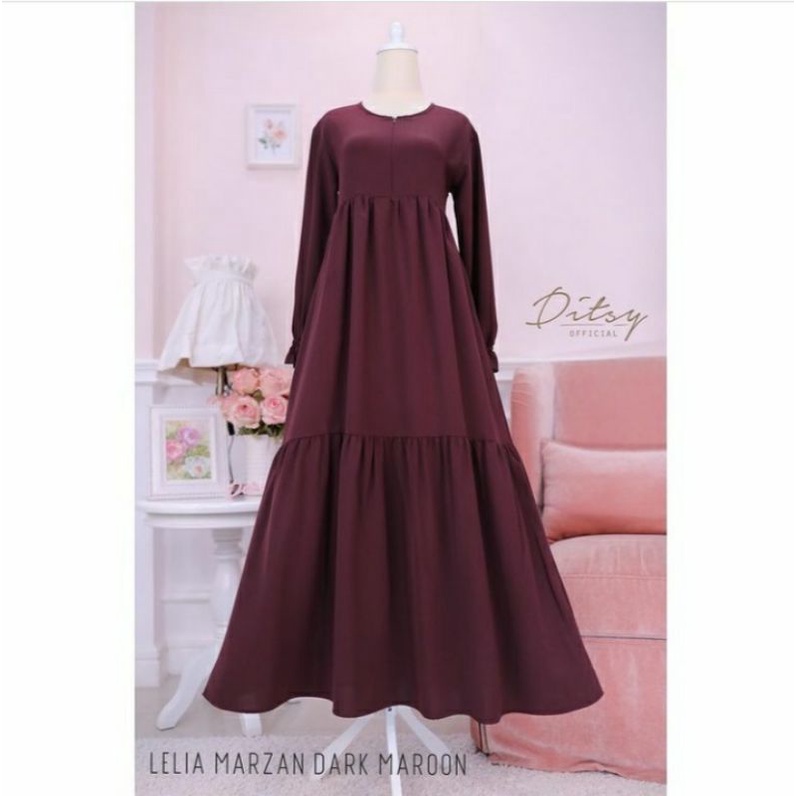 LELIA MARZAN DARK MAROON