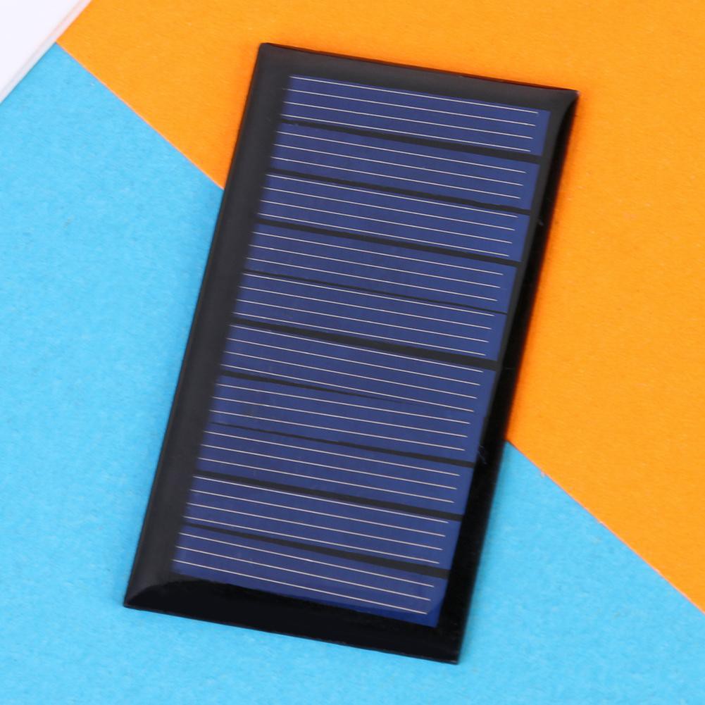 MOJITO kyofumo 0.3W 5V 60mA Solar Panel Polycrystalline Solar Cell Panel for 3.6V Battery