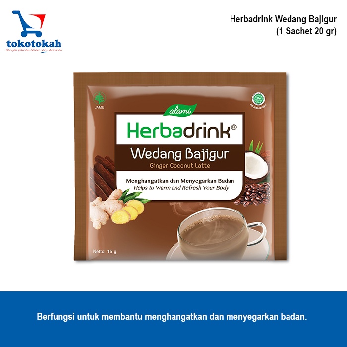 

Herbadrink Wedang Bajigur produksi Konimex