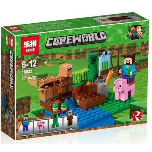Toys Store -  Brick lego minecraft lepin 18033 The melon farm