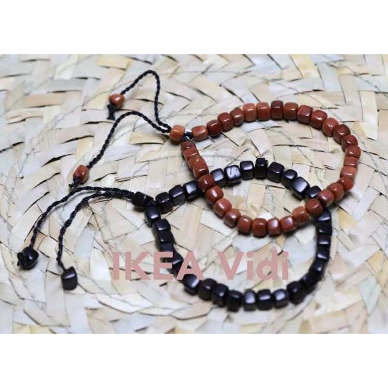 gelang &amp; tasbih kaokkah kaukkah / motif dadu 33 butir