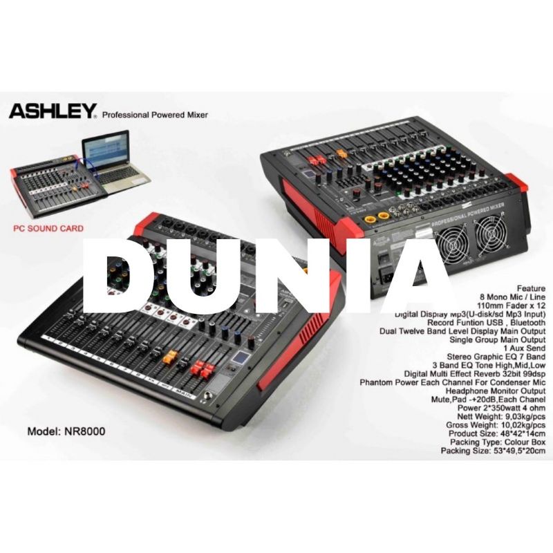 Power mixer n8000