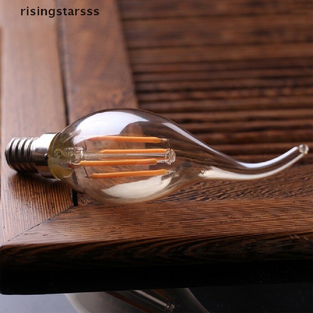 Rsid Lampu Bohlam Pijar E14 LED 2W 4W 6W 220V 240lm Bisa Diredupkan Gaya Retro