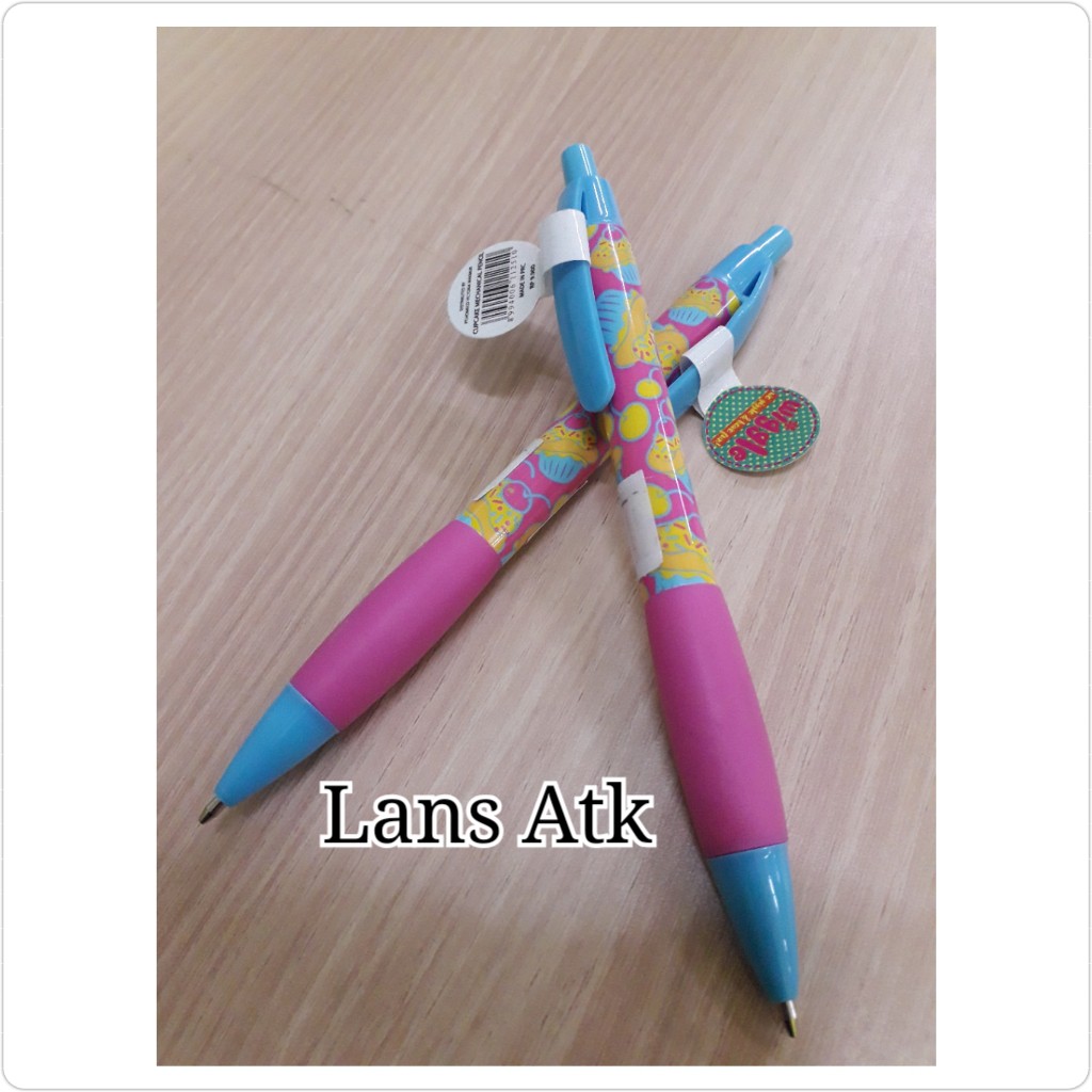 Wiggle Cupcake Mechanical Pen ballpoint dan pensil mekanik