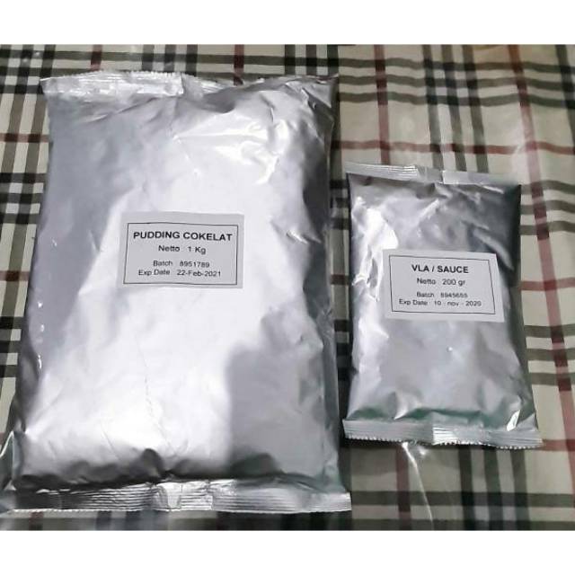 

Premix puding susu + vla (repacking 500gram)
