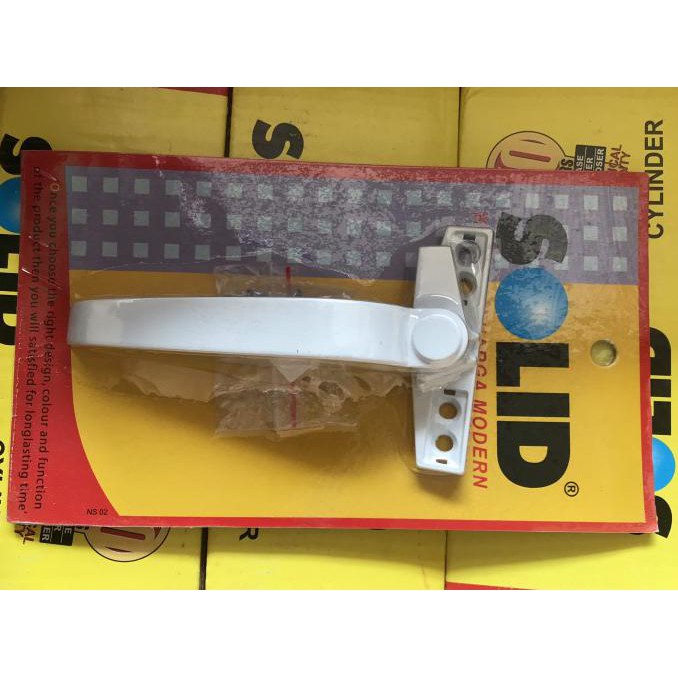 READY STOK RAMBUNCIS/GAGANG JENDELA/WINDOW HOLD/RAMBUNCIS PUTIH SOLID ALUMINIUM