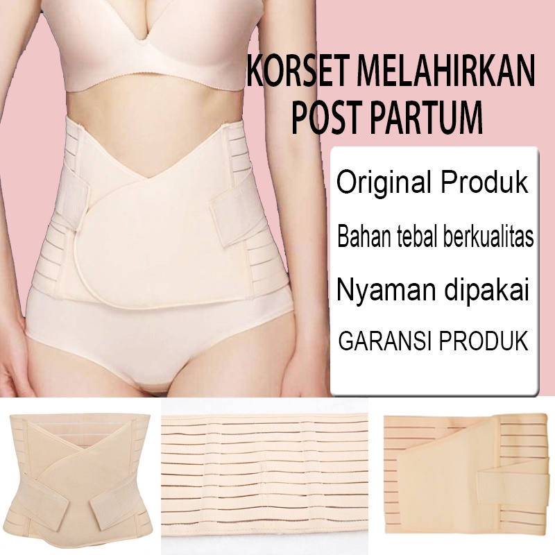 [ GARANSI ORIGINAL ] KORSET STAGEN PASCA IBU MELAHIRKAN CESAR CENTING BENGKUNG KORSET LAHIRAN