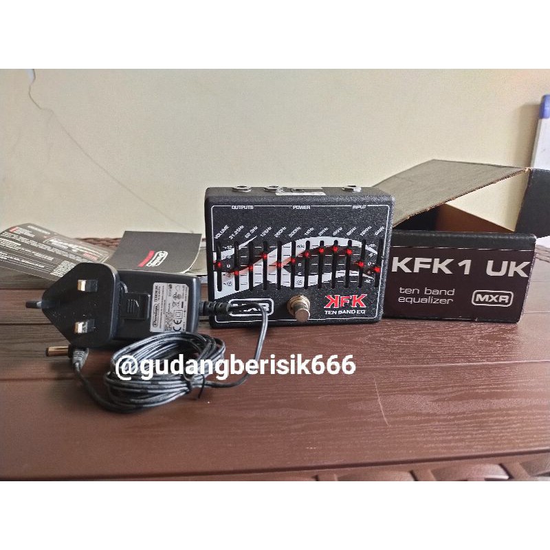 MXR 10 Band Eq Dunlop KFK1 Kerry King UK