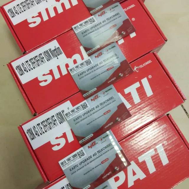 Kartu perdana Telkomsel upgrade