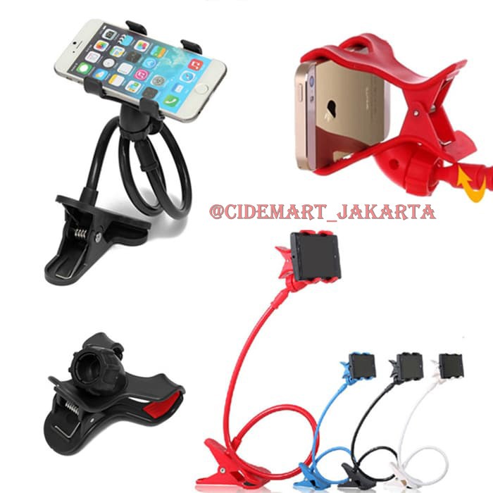 [ORIGINAL] LAZYPOD HOLDER JEPITAN HP SERBAGUNA CAKAR 4 TERMURAH