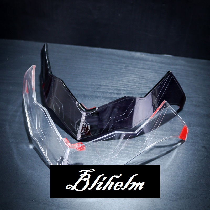 SPOILER HELM NHK AVIATOR | SPOILER AVIATOR NHK HALF FACE HELMET | AKRILIK