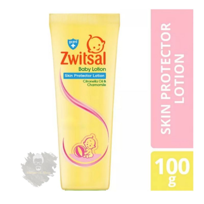 Zwitsal Baby Skin Protector Lotion Citronella &amp; Chamomile Tube 100 ml