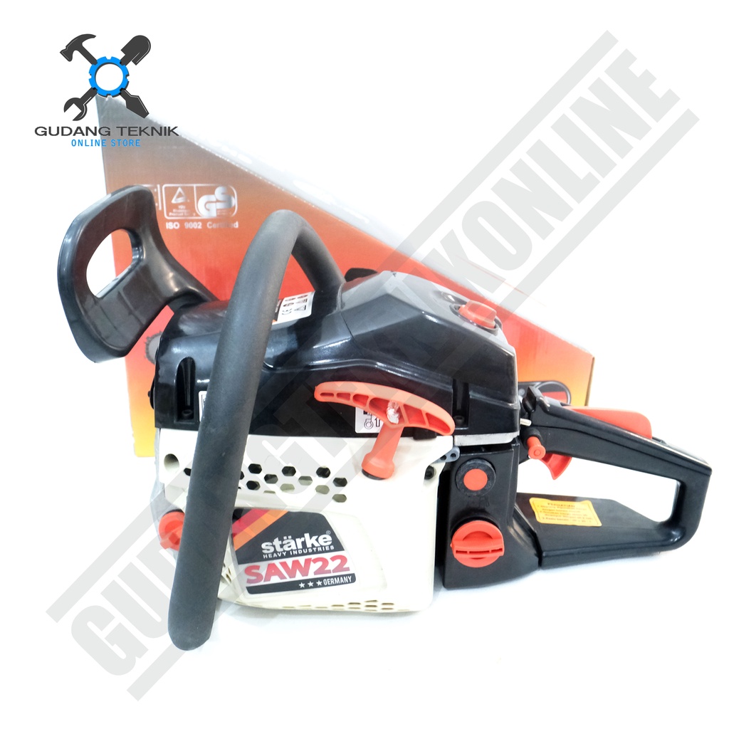 Chainsaw 22&quot; STARKE SAW22 2Tak / Mesin Gergaji Kayu Chain saw Bar Laser 22 Inch SAW 22 SAW-22 STARKE