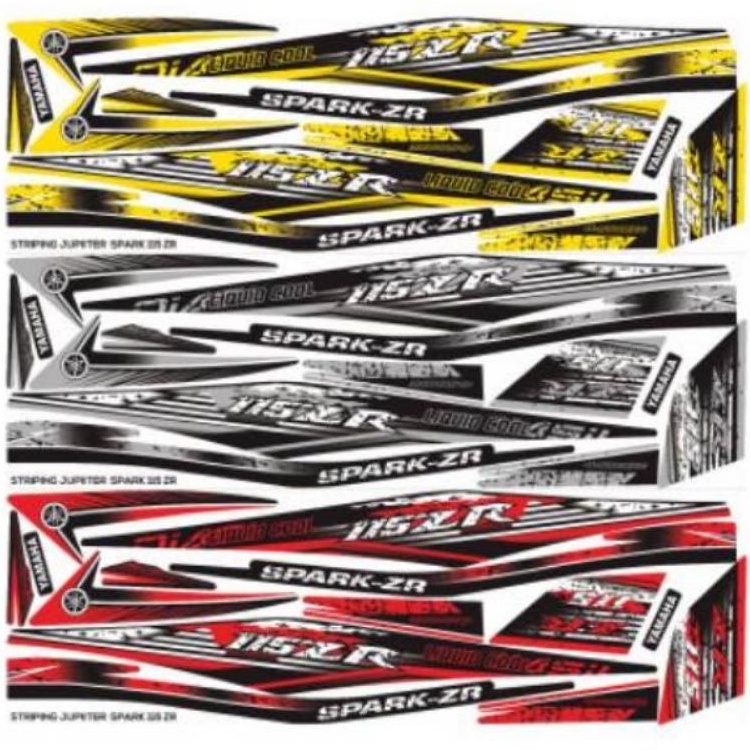 STRIPING VARIASI LIST STIKER MOTOR YAMAHA JUPITER Z NEW JUPITER Z ROBOT SALIP SPARK 115 ZR